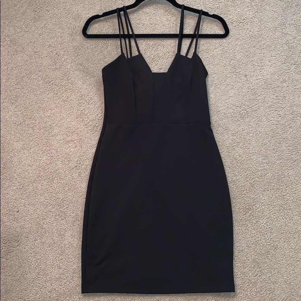 Black Lulus Bodycon Dress size small